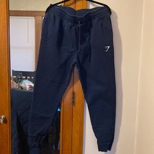 Navy Blue Gymshark Jogger Sweatpants